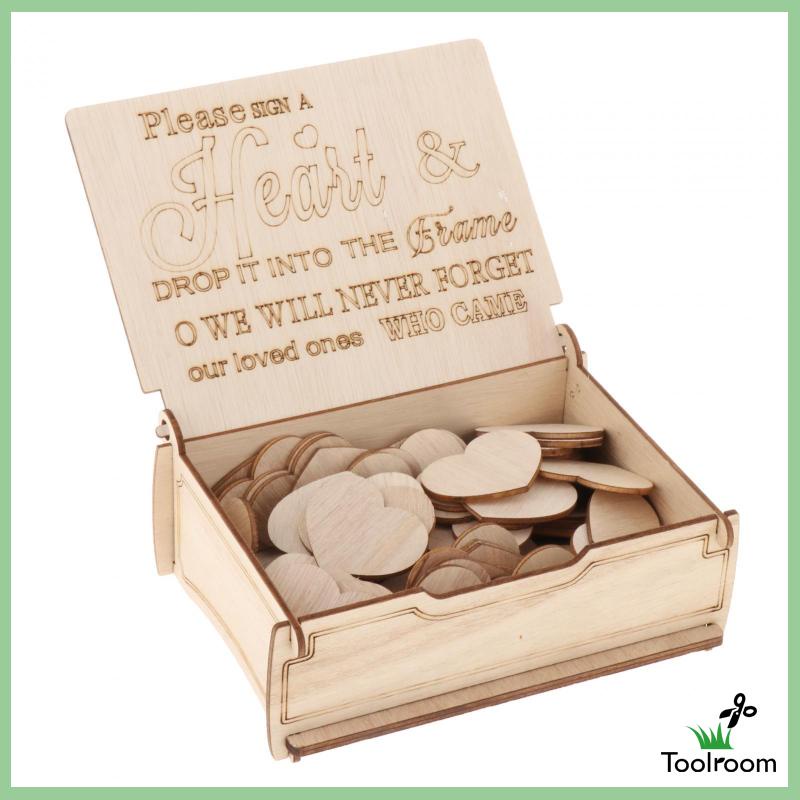 Sổ Tay Hình Trái Tim Dùng Trang Trí Đám Cưới