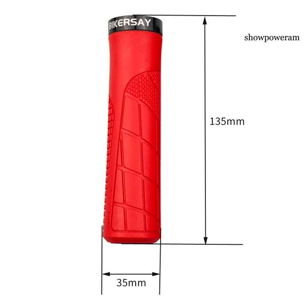 1 Cặp Vỏ Bọc Tay Lái Xe Đạp Bằng Hợp Kim Nhôm Mềm Mại Chống Trượt Chống Sốc