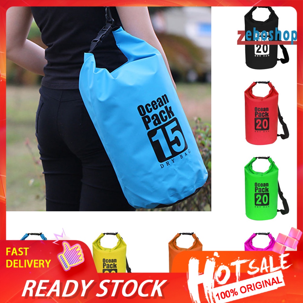 Túi Khô Du Lịch Chống Thấm Nước, Dung Tích 5 / 10 / 15 / 20 / 30L