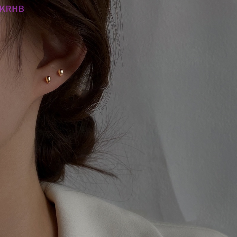 1 Khuyên Tai Hình Giọt Nước Thời Trang Cho Nữ Mới