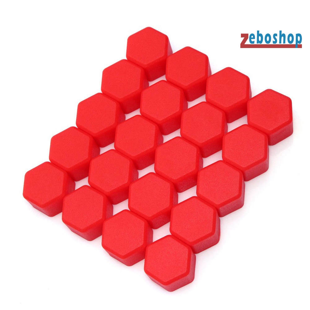 Bộ 20 Nắp Đậy Trục Bánh Xe Hơi Chống Bụi 19mm