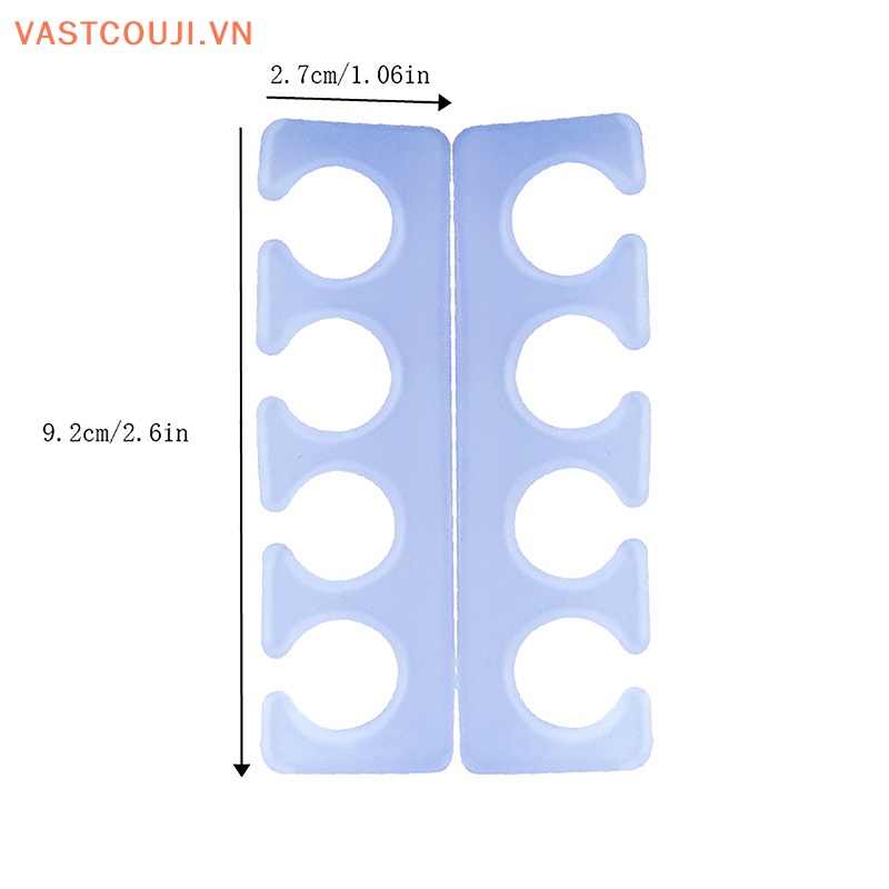 Dụng Cụ Tách Ngón Chân Bằng Silicon Mềm Có Thể Tái Sử Dụng
