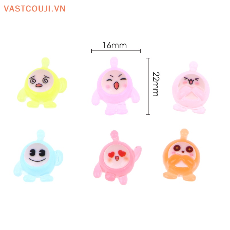 Bộ 5 Tượng Vistji Phát Quang Dùng Trang Trí Tiểu Cảnh