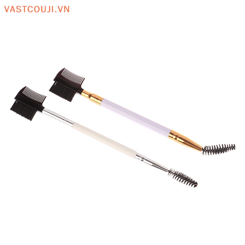 1 Cọ Hai Đầu VASTJI Trang Điểm Lông Mày / Lông Mi Làm Đẹp