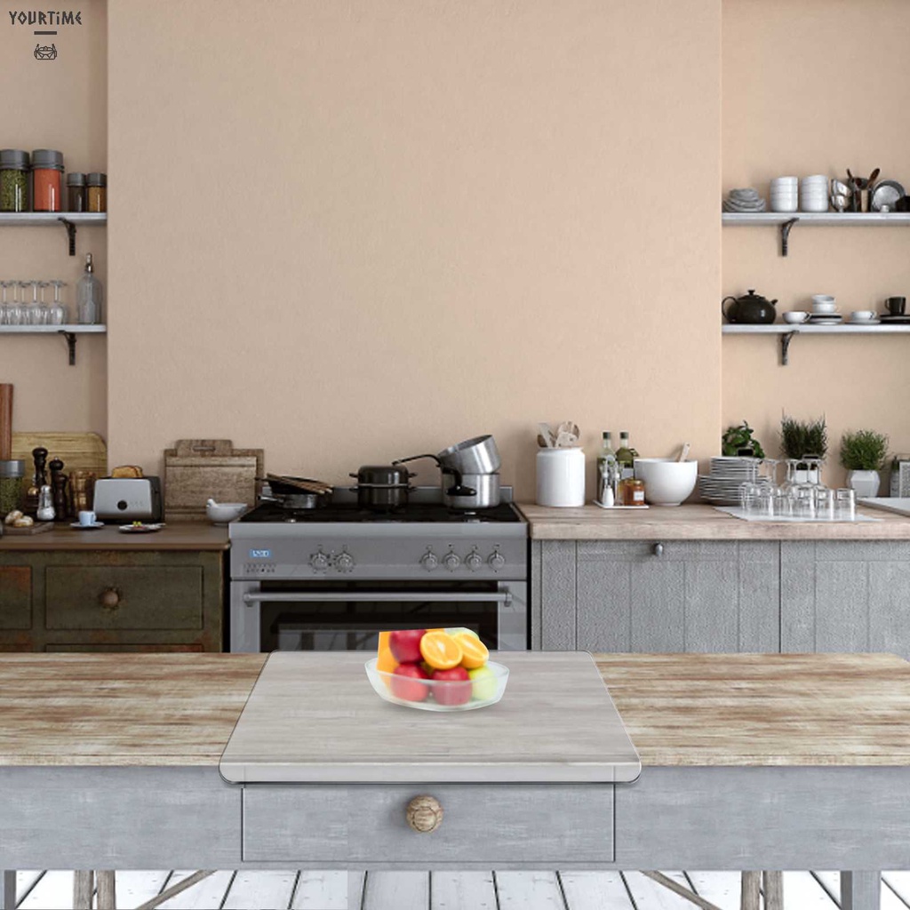 Thớt Nhựa Acrylic Trong Suốt Hình Chữ Nhật Chống Trượt Tiện Dụng Cho Nhà Bếp