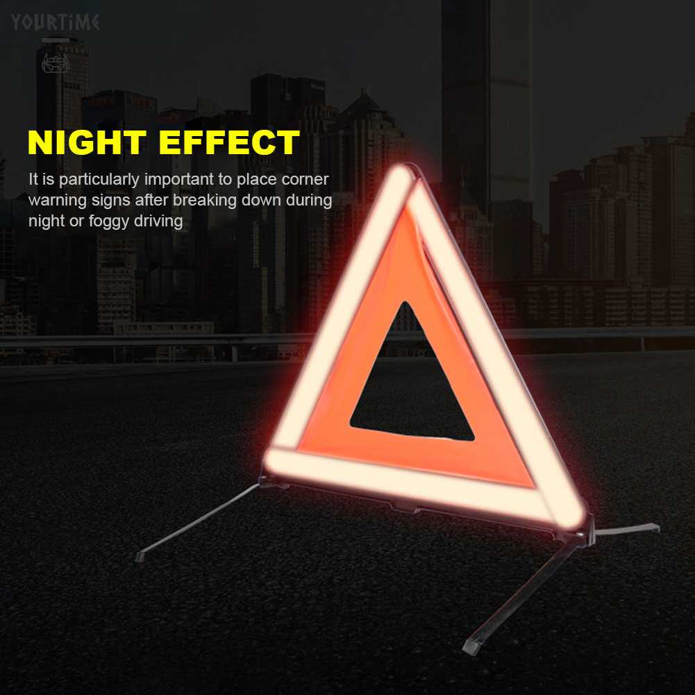 Đèn CảNh BáO HìNh Tam GiáC PhảN Quang Gấp Mở Dễ Dàng Cho Xe Hơi