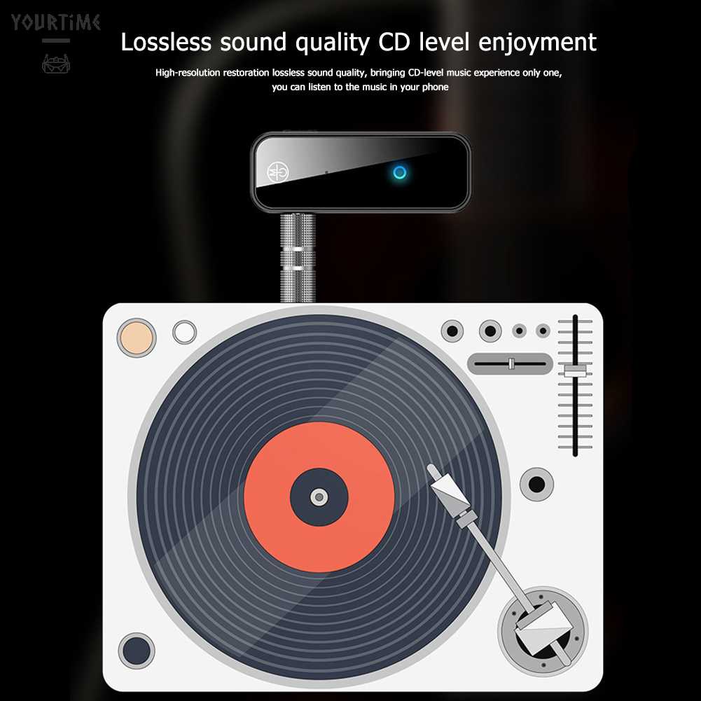 Bộ Chuyển Đổi Âm Thanh Bluetooth 5.0 3.5mm Không Dây Chuyên Dụng Cho Gọi Rảnh Tay