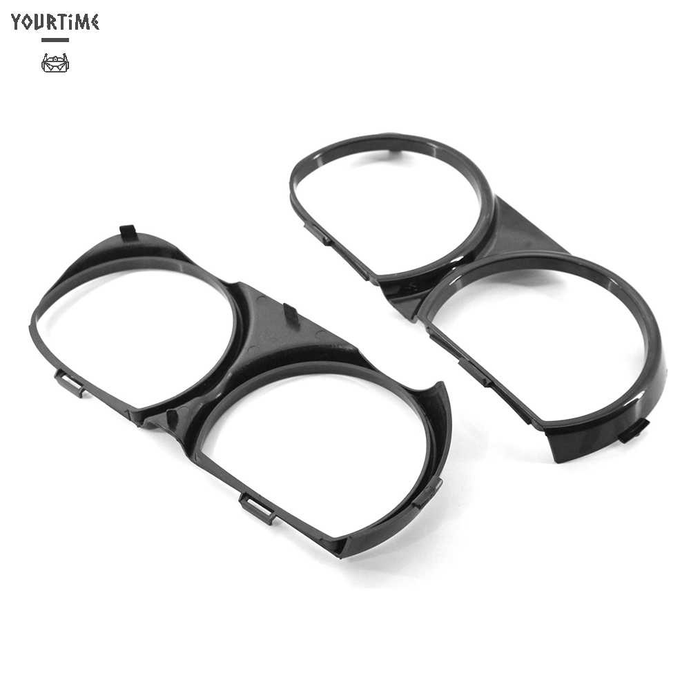 2 Khung Viền Đèn Pha Trước Cho Xe Hơi Dodge Challenger