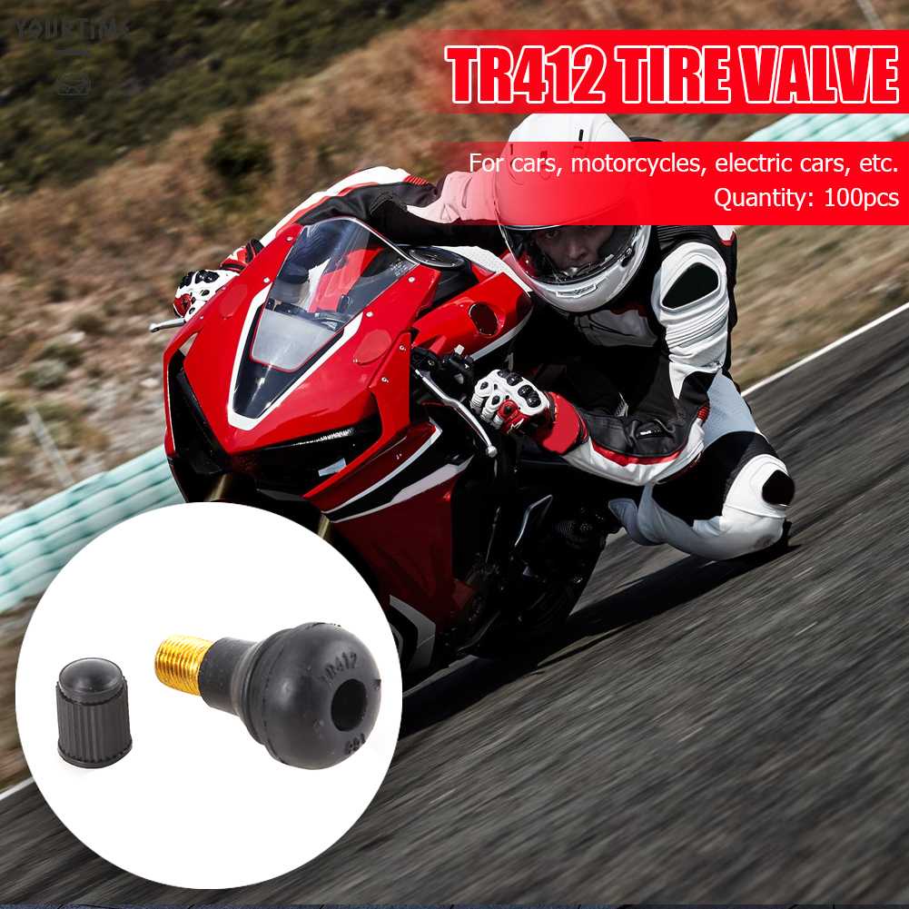 Set 100 Van Cao Su Đen TR-412 TR412 Chuyên Dụng