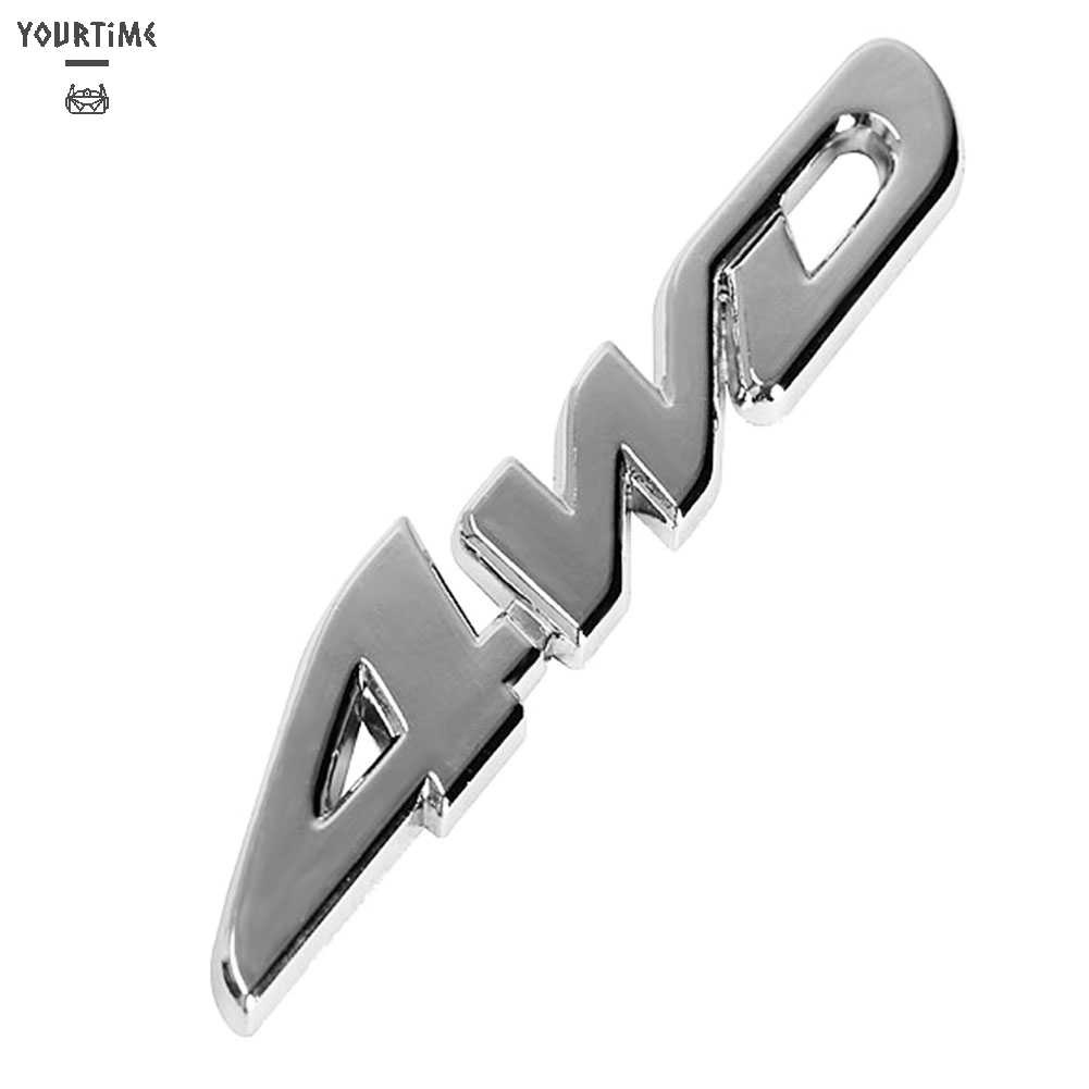 Miếng Dán Trang Trí Đuôi Xe Hơi 4WD Dễ Lắp Đặt Tiện Dụng