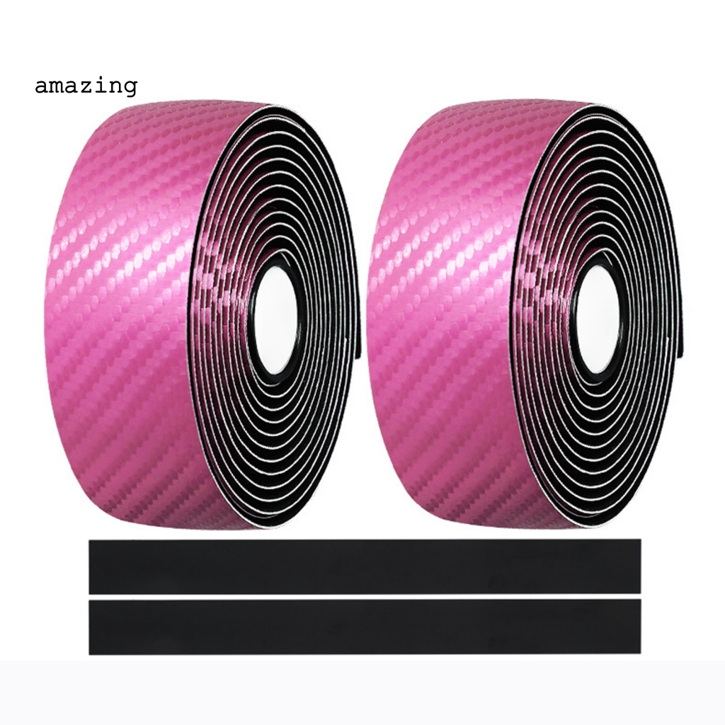 Bộ 2 Dây Đai Giả Da Co Giãn Gắn Tay Lái Xe Đạp Chống Trượt