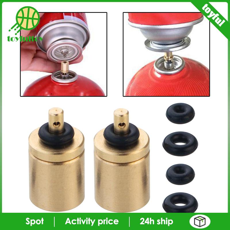 Phụ Kiện Chuyển Đổi Khí Ga Bằng Đồng Chuyên Dụng Cho Câu Cá Cắm Trại