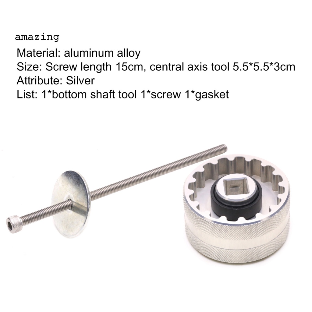 1 Bộ Khung Dưới T47 Gọn Nhẹ Dạng Nhấn Cho Xe Đạp