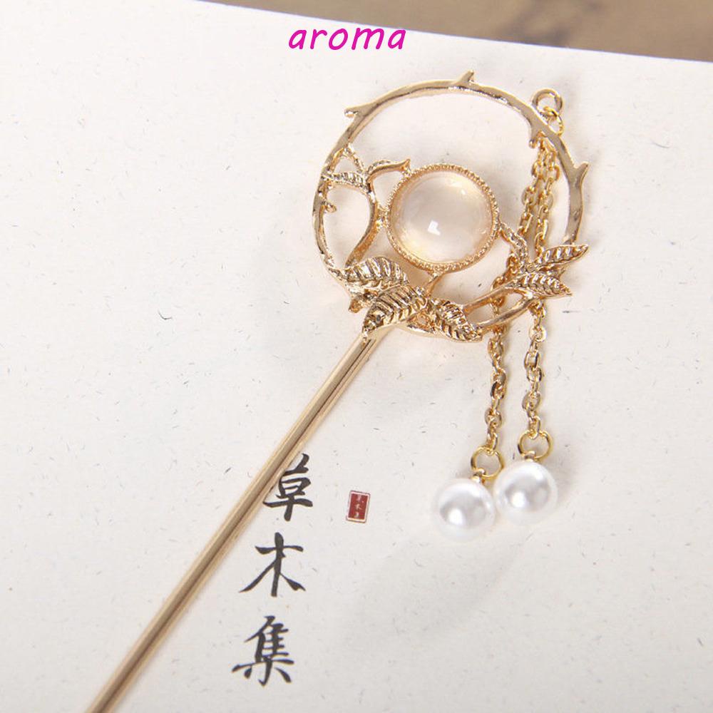 Trâm Cài Tóc Hình Chiếc Lá Phong Cách Trung Hoa Cổ Điển Thời Trang