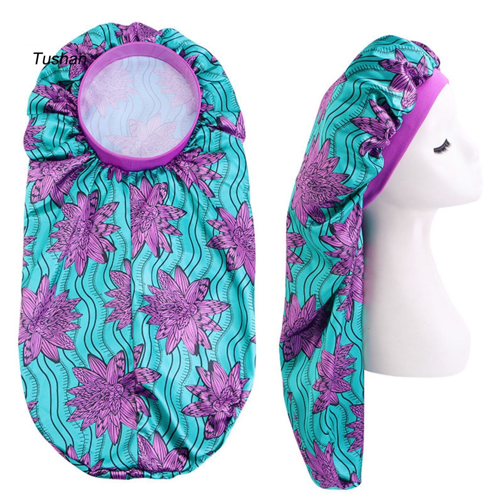 Dây Cột Tóc Co Giãn Màu Sắc Tươi Sáng Phong Cách Châu Phi