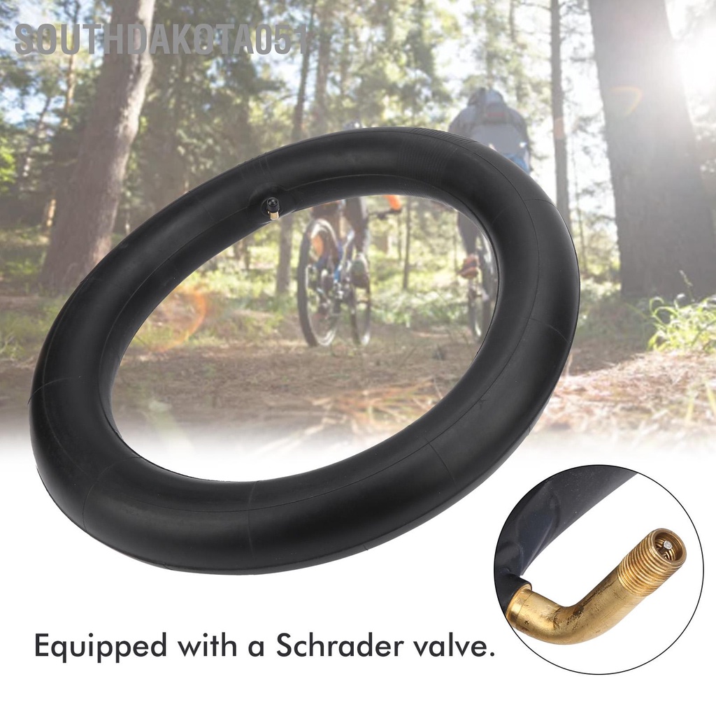 Southdakota051 3.00‑12 săm xe máy có van cong Làm dày đạp địa hình bằng cao su butyl