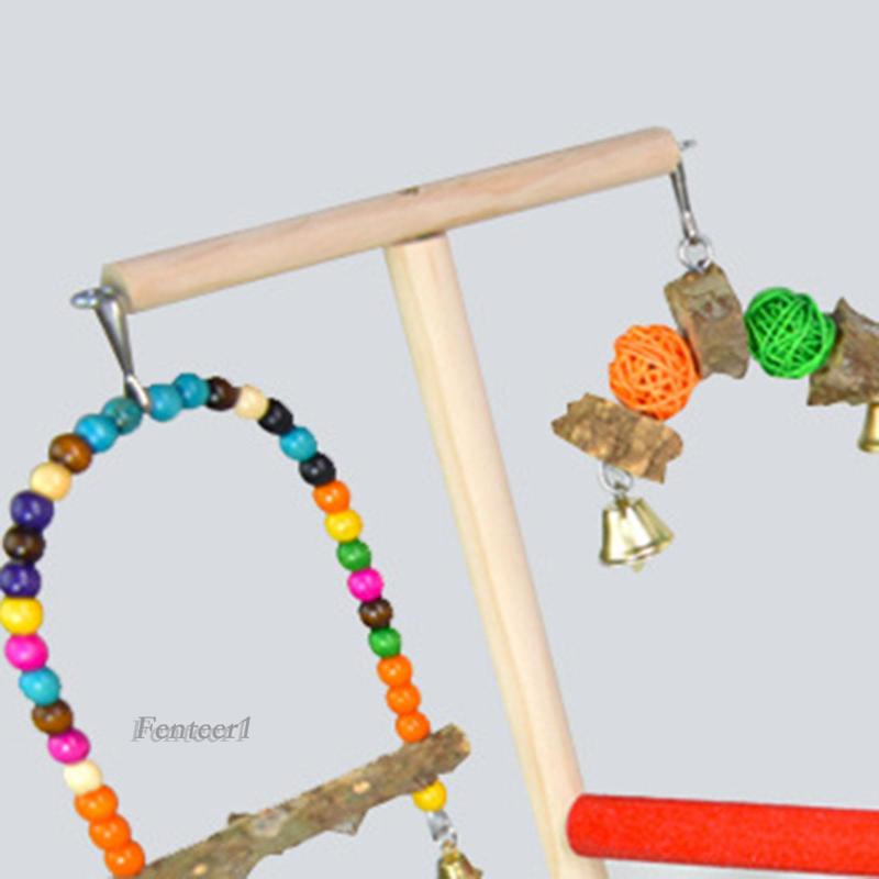 Giá Đỡ Đứng Bằng Gỗ Tiện Dụng Cho Vẹt / Macaws 1