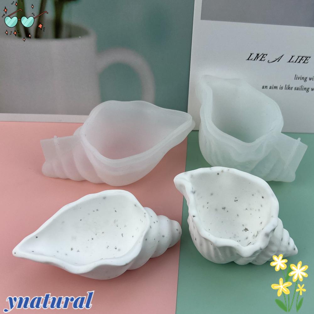 Khuôn Làm Nến Hình Vỏ Sò / Ốc Xà Cừ DIY