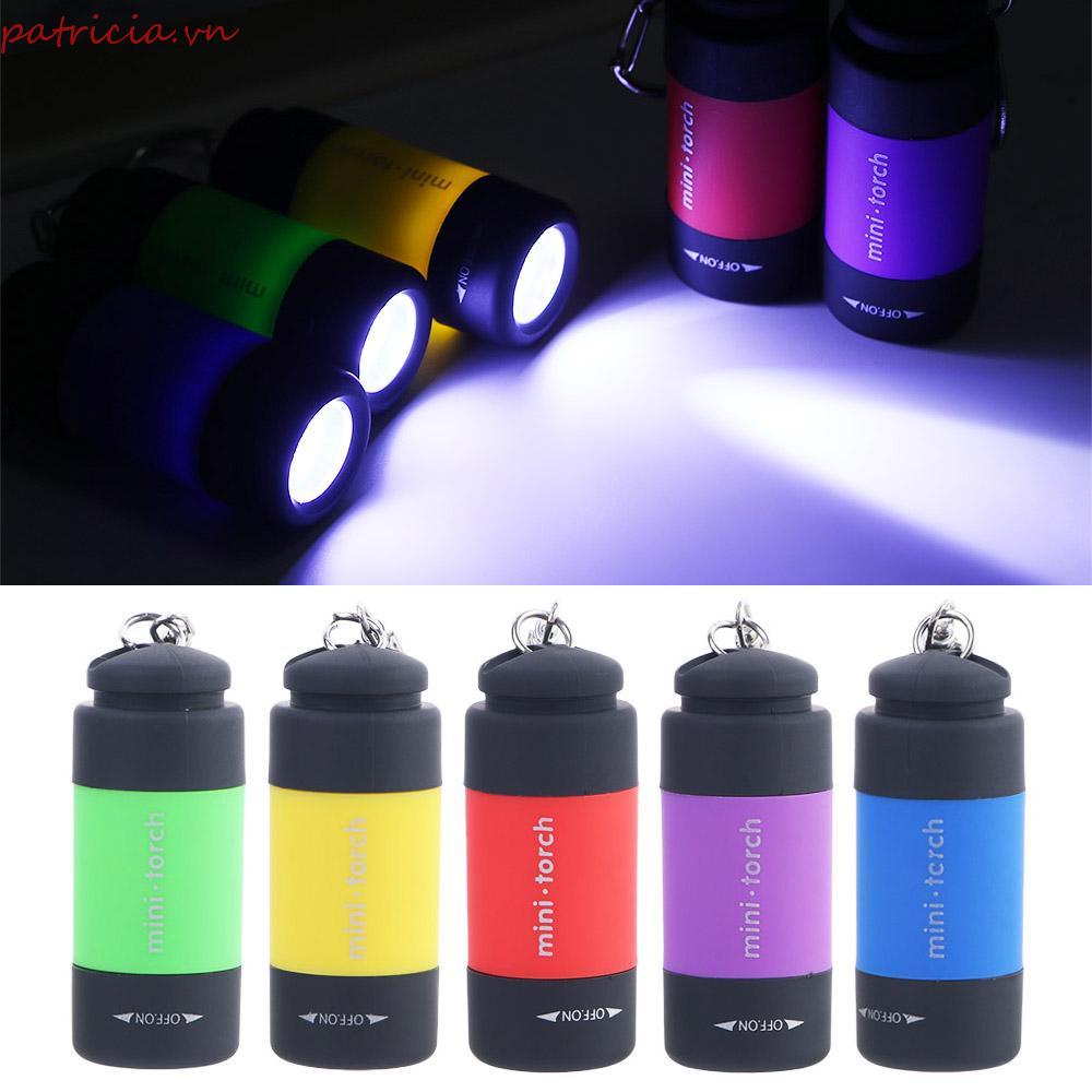 Móc Khóa Đèn LED Mini Chống Thấm Nước Có Thể Sạc Lại Bằng Cổng USB Tiện Dụng