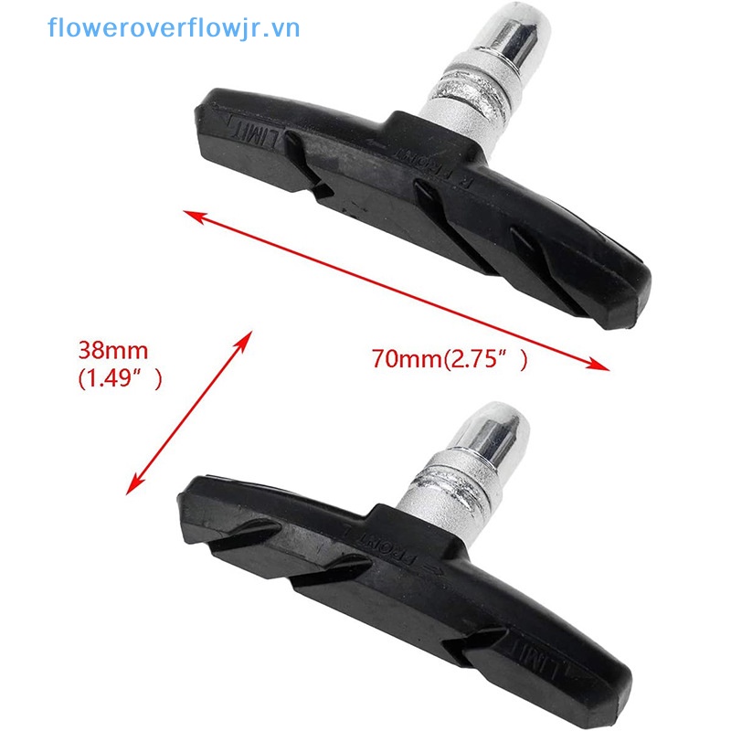 1 Cặp Má Phanh Xe Đạp Siêu Bền Tiện Dụng Chất Lượng Cao