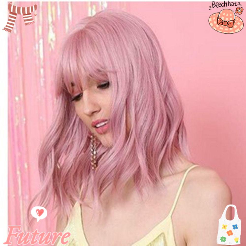 Bộ Tóc Giả Dài Xoăn Dày Chịu Nhiệt Độ Cao Thời Trang Cho Nữ