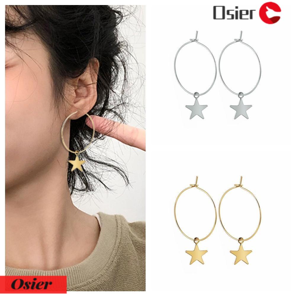 1 Đôi Bông Tai Hình Ngôi Sao Phong Cách Punk Bohemian Thời Trang Dành Cho Nữ