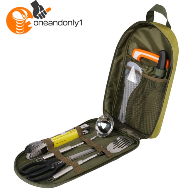 Bộ 8 Dụng Cụ Dao Muỗng Nĩa Dao Tiện Dụng Cho Nhà Bếp