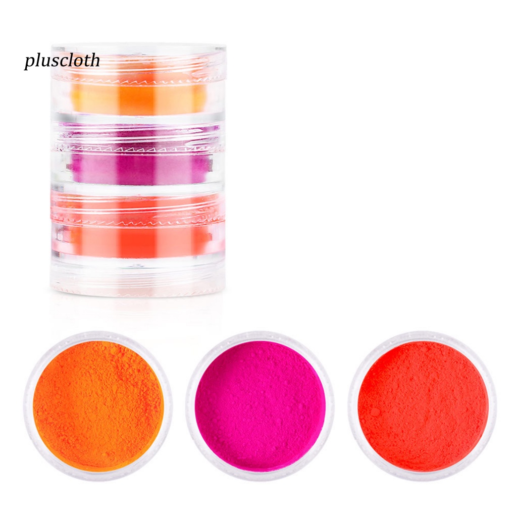 Bột Phosphor Dạ Quang Lâu Trôi Trang Trí Móng Cho Nữ