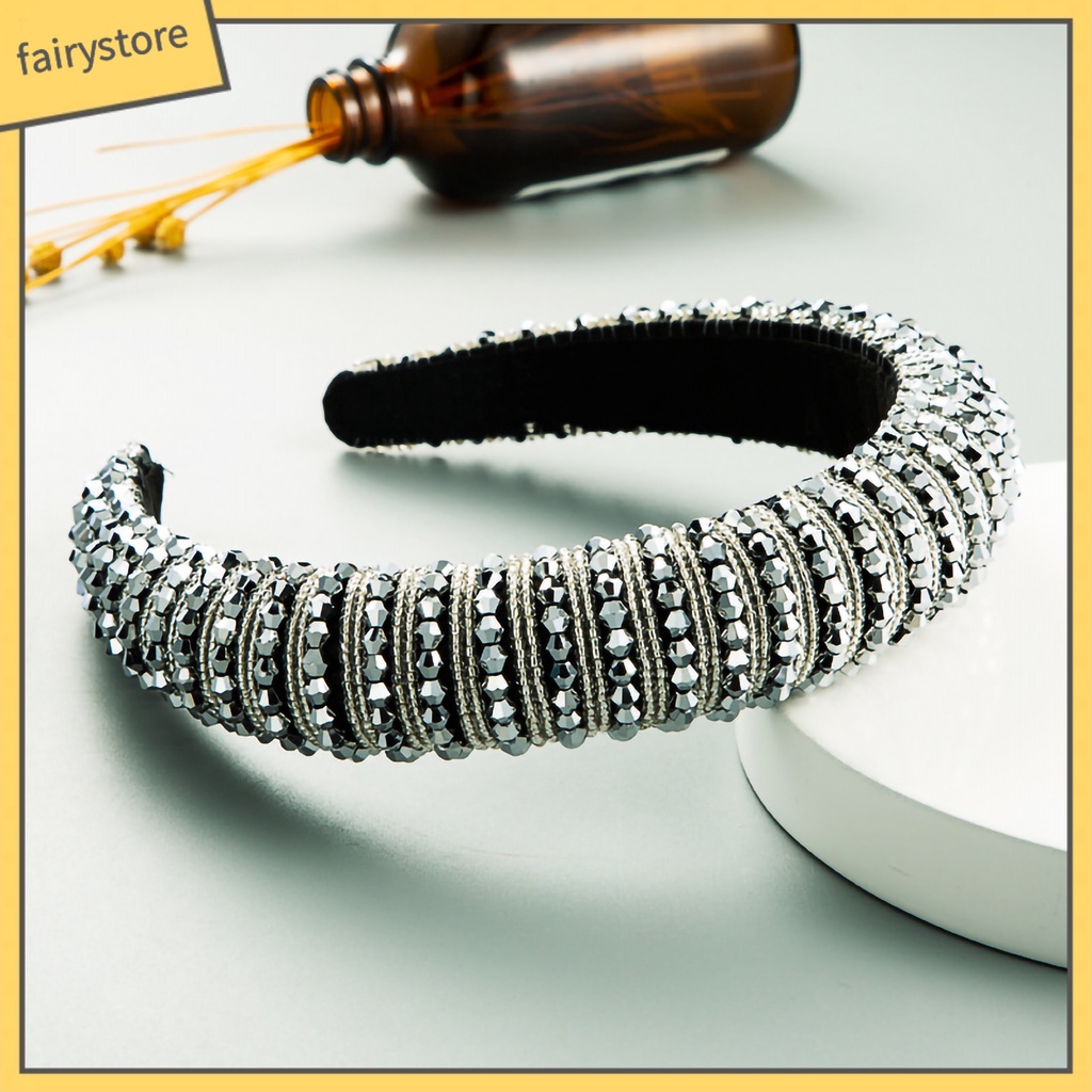 Cài Tóc Đính Pha Lê Giả Trọng Lượng Nhẹ Phong Cách Hàn Quốc Dành Cho Nữ