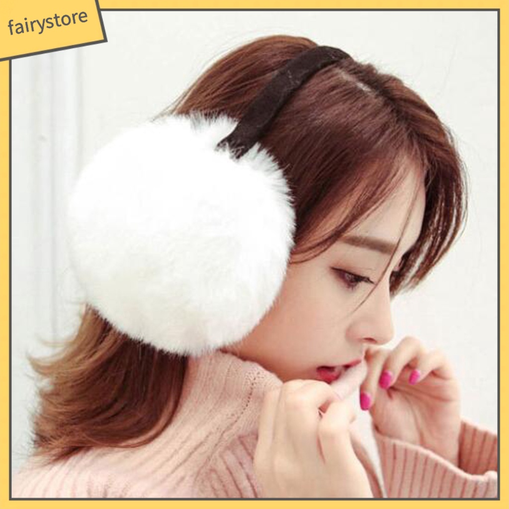Bông Chụp Tai Giữ Ấm Mùa Đông Có Thể Điều Chỉnh Dễ Thương Cho Nữ
