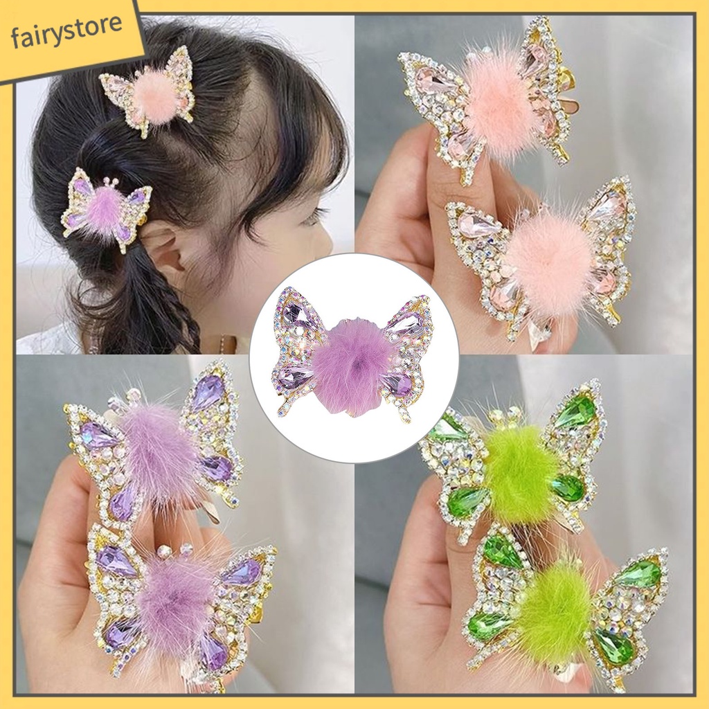 Kẹp Tóc Hình Nơ Bằng Hợp Kim Không Để Lại Dấu Vết Nhỏ Gọn Dành Cho Bé