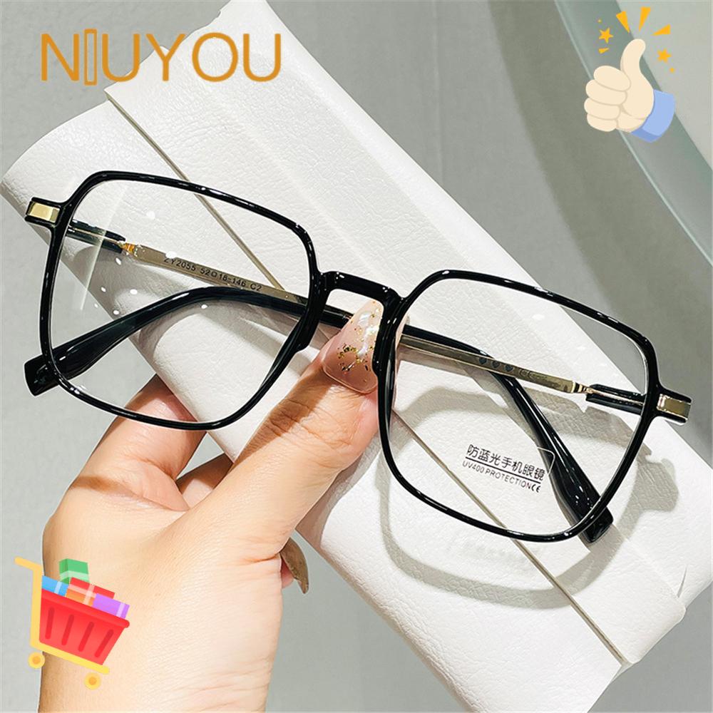 Mắt Kính Gọng Trong Suốt Oversize Phong Cách Hàn Quốc Thời Trang Cho Nữ