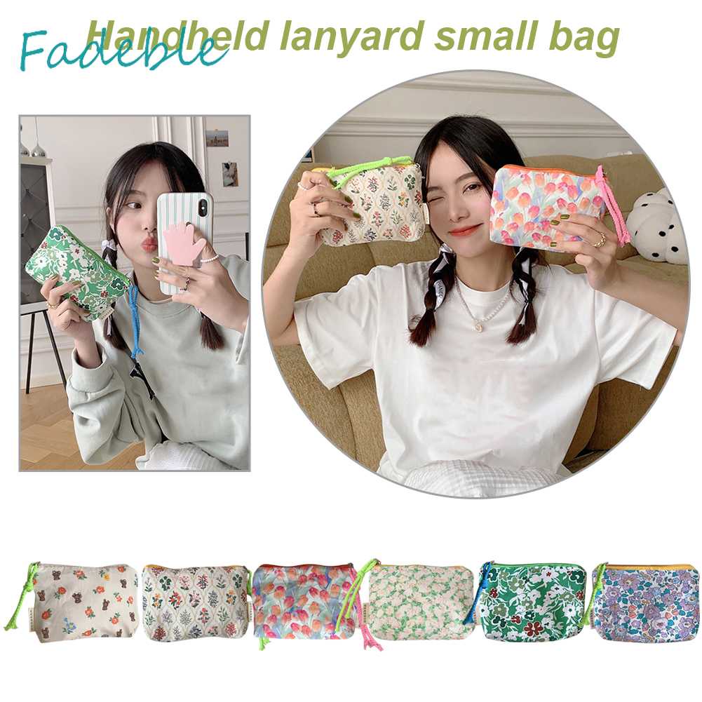 Túi Đựng Mỹ Phẩm Trang Điểm Sức Chứa Lớn Có Dây Buộc Dành Cho Nữ