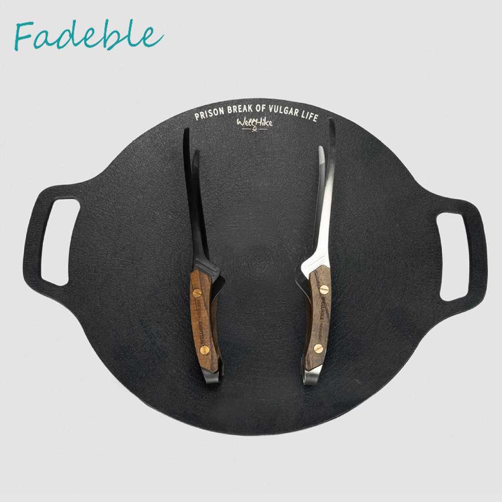 Kẹp Gắp Đồ Nướng BBQ Cổ Điển Chống Bỏng Cho Hoạt Động Cắm Trại Ngoài Trời