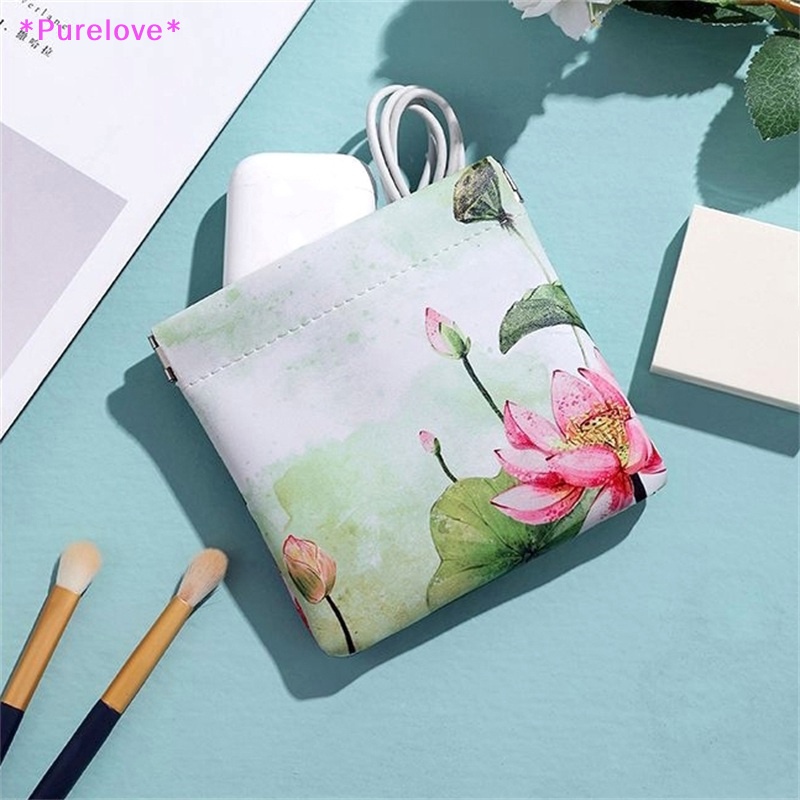 Túi Đựng Dây Cáp Tai Nghe USB Tự Đóng Tiện Dụng Mới