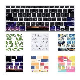 Miếng Dán Nút Bàn Phím Laptop Màu Sắc In Chữ Tiếng Anh