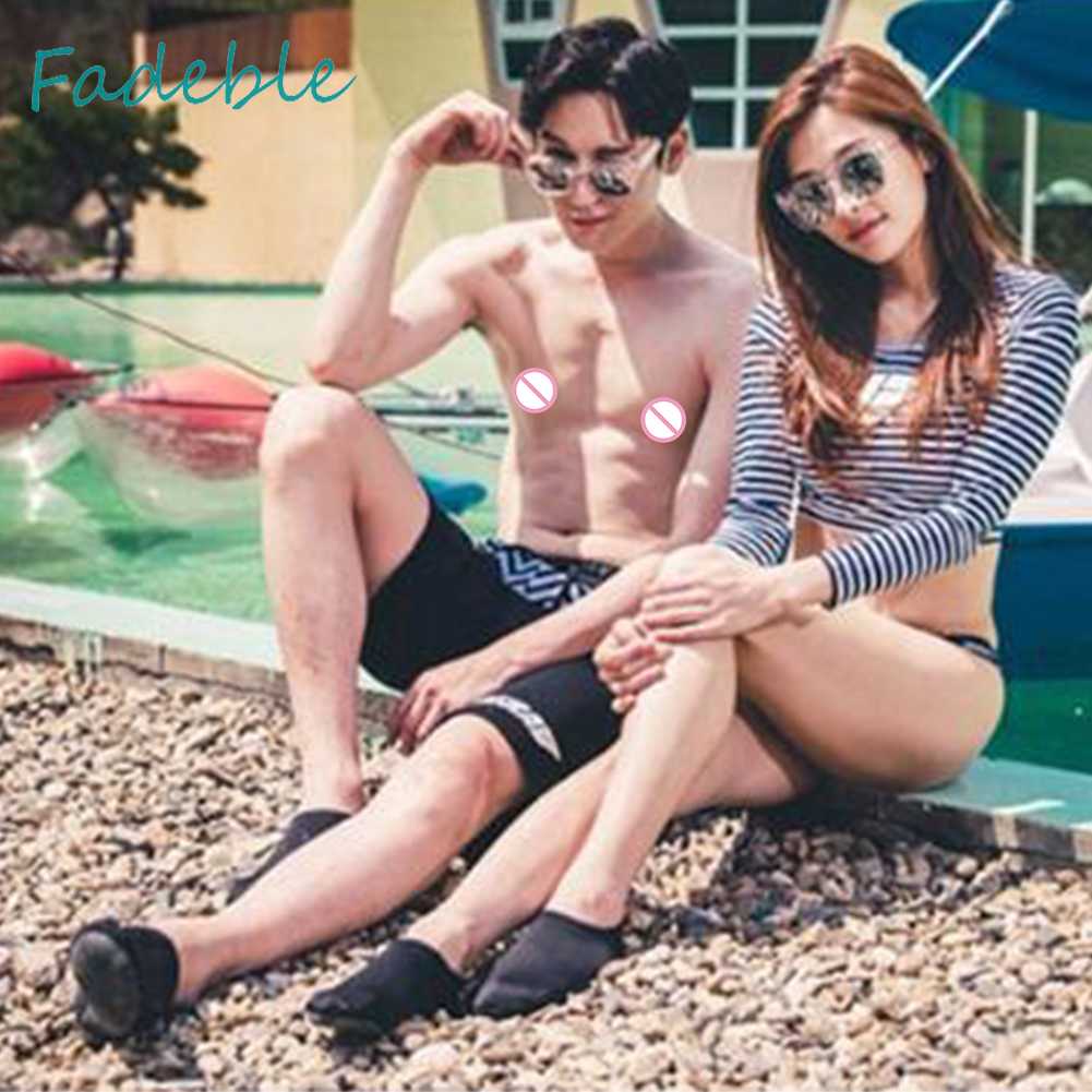 Giày Lặn Biển Màu Sắc Tinh Khiết Chống Trượt Thời Trang Mùa Hè Cho Nam Và Nữ