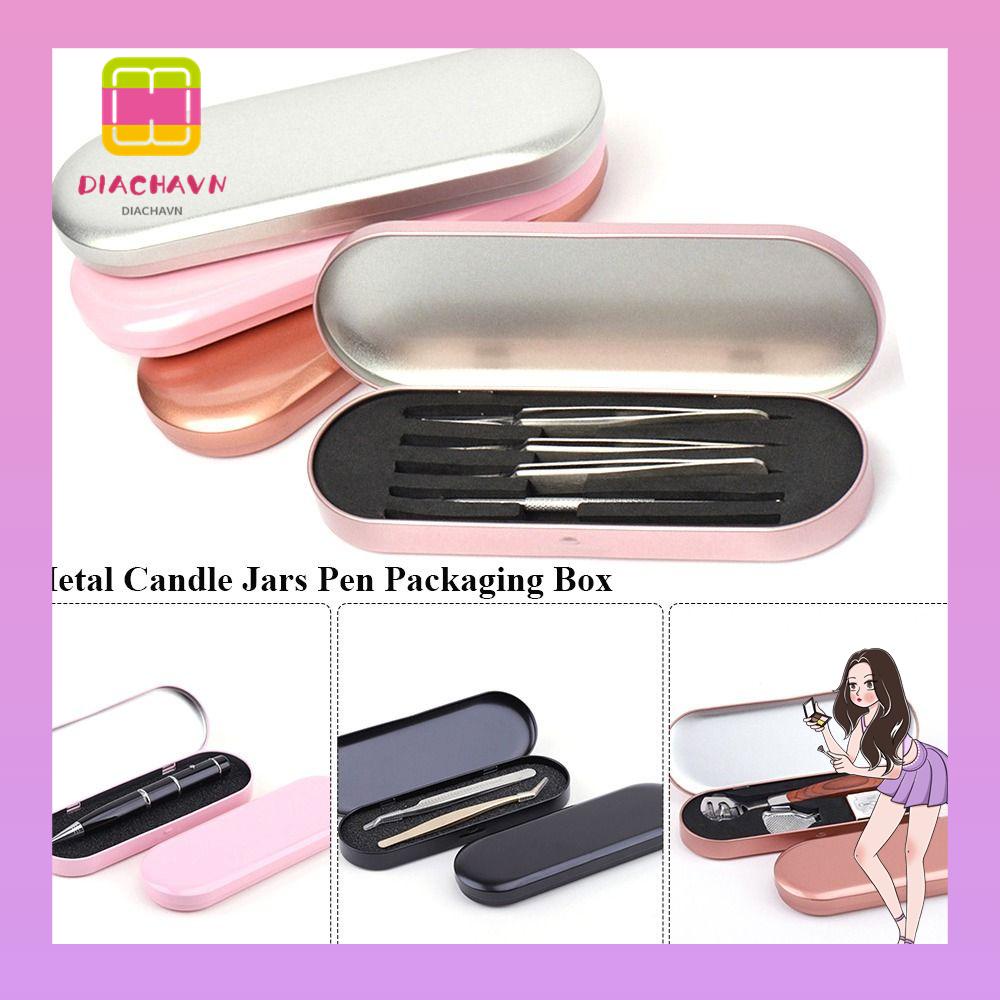 Set 2 Lọ Thiếc Nhôm Đựng Nến Tiện Dụng