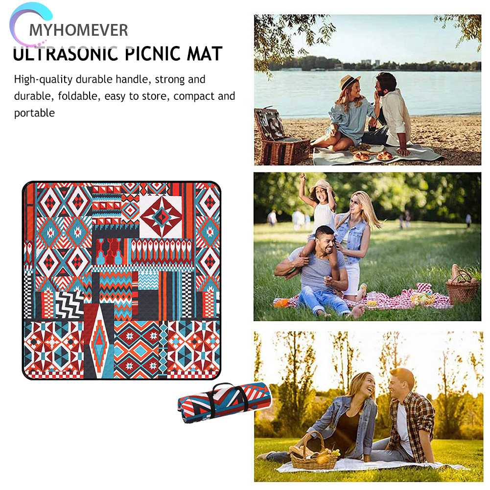 Thảm Trải Chống Thấm Nước Có Thể Gấp Lại Để Đi Cắm Trại Tiện Dụng