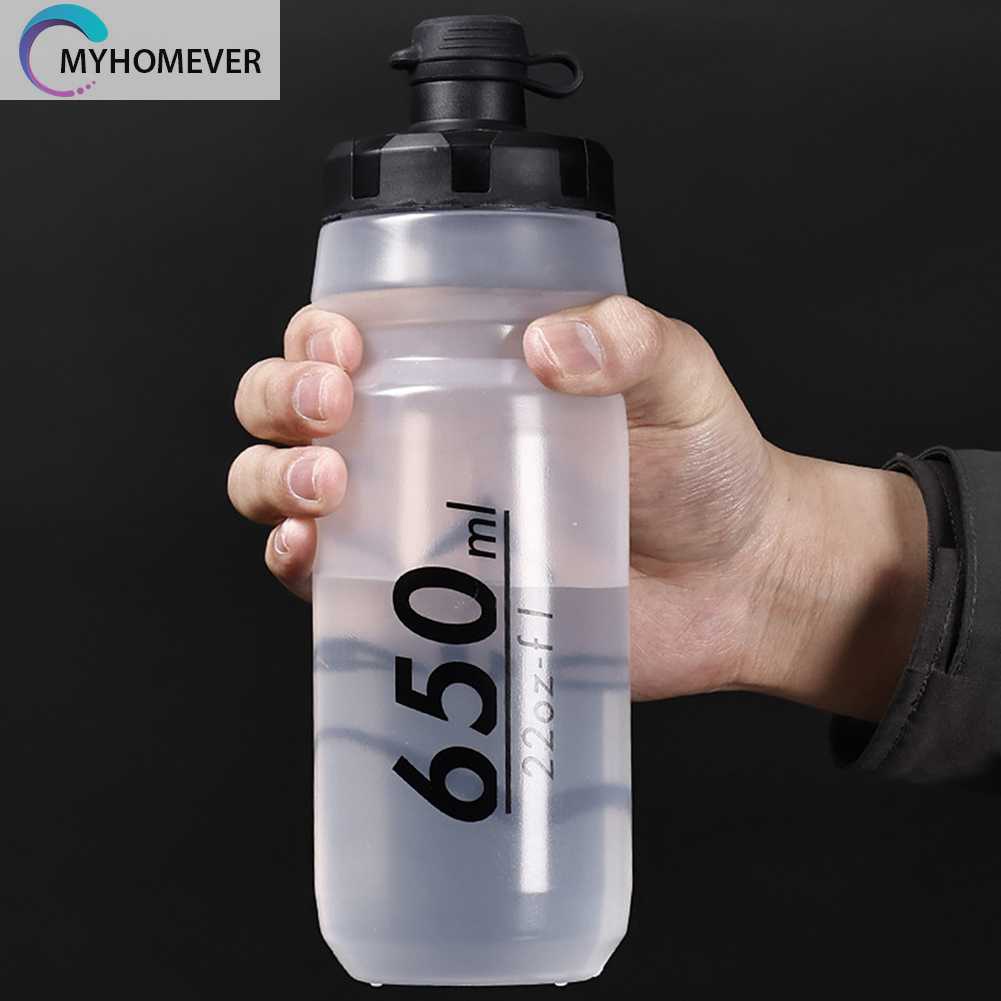 Bình Nước Thể Thao 650ML Kèm Giá Đỡ Tiện Lợi