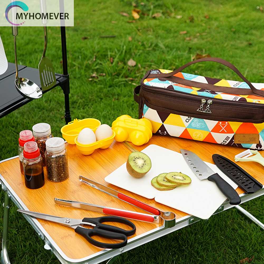 Hộp Đựng Trứng 2 Ngăn Màu Vàng Dùng Đi Cắm Trại