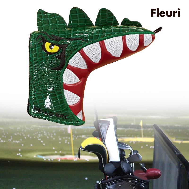 Vỏ Bọc Gậy Đánh Golf Bằng Lông Nhung Thêu Họa Tiết