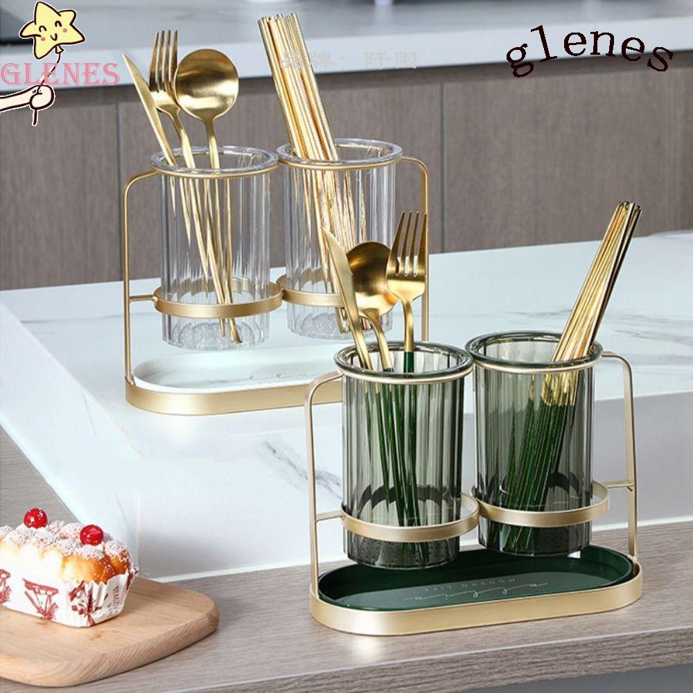 Ống Đựng Đũa Hai Tầng Sáng Tạo Có Thể Tháo Rời 2023