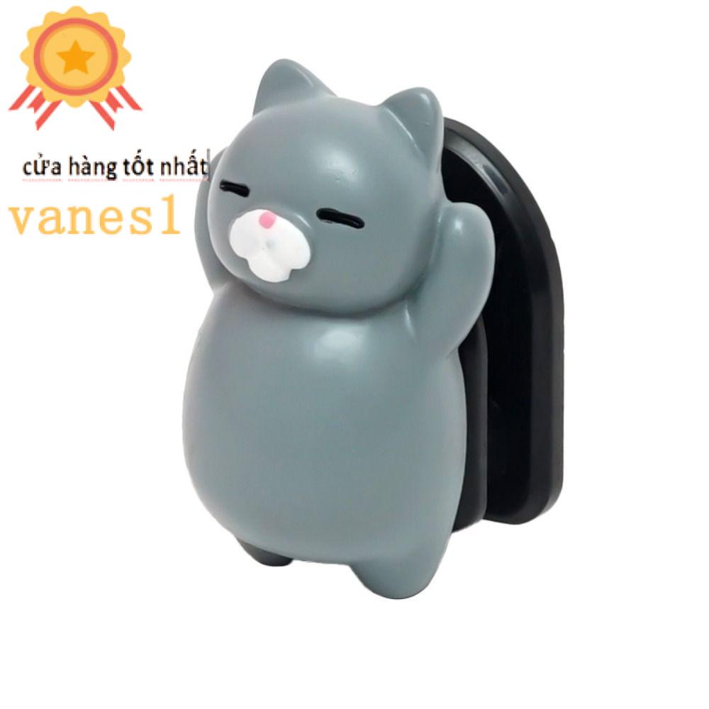 1 Móc Treo Đồ Đa Năng Hình Mèo Hoạt Hình Cho Xe Hơi VANES1