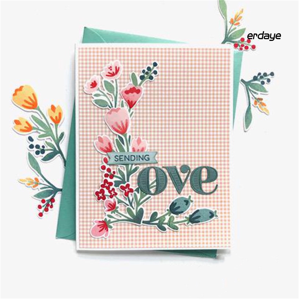 Khuôn Thép Carbon Cắt Hình Chạm Khắc Dùng Trang Trí Thiệp / Scrapbook