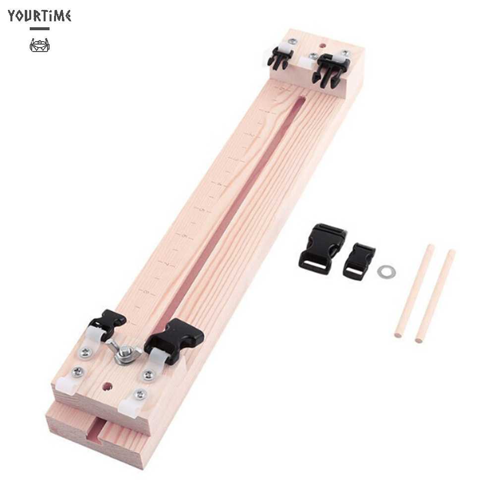 Bộ Dụng Cụ Dệt Vòng Đeo Tay Bằng Gỗ Có Thể Điều Chỉnh Độ Dài