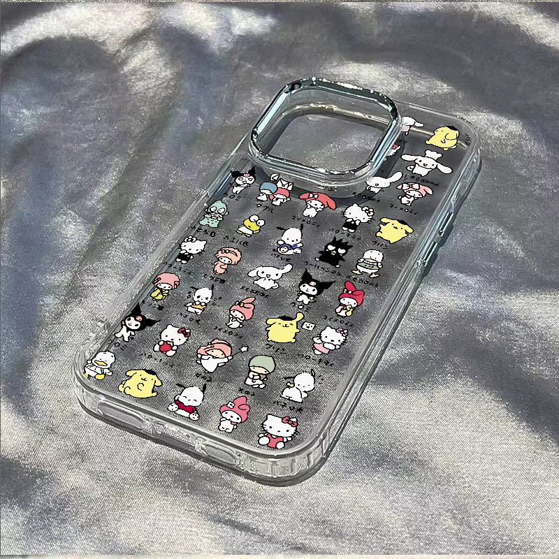 ✅Ốp Điện Thoại Mềm Chống Sốc In Hình Mèo Hello Kitty Cho Iphone 11 12 Max 8 71314pro 7VPJ