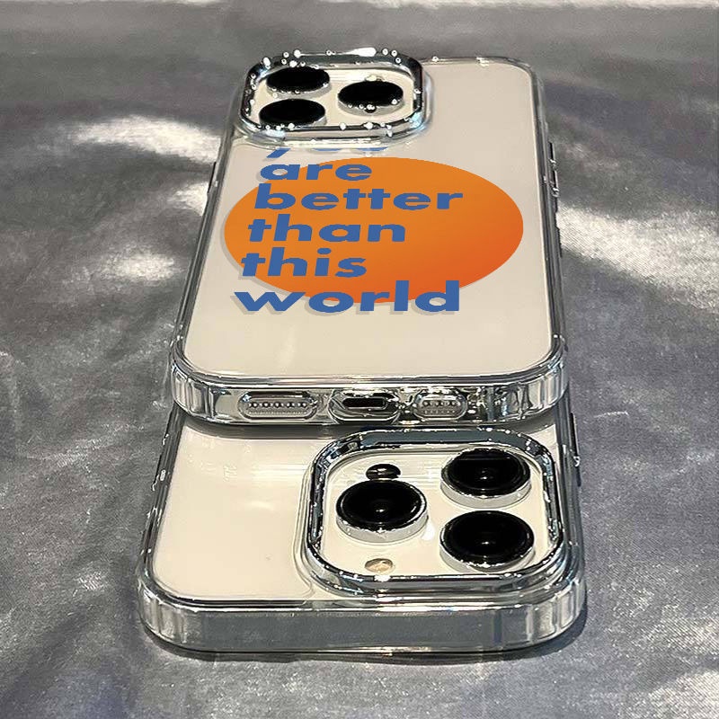 ✅Ốp Điện Thoại Dẻo Họa Tiết Mặt Trời / Mặt Trăng Dễ Thương Chống Sốc Cho iPhone12plus Tonghui 7max 11 / 14pro 13