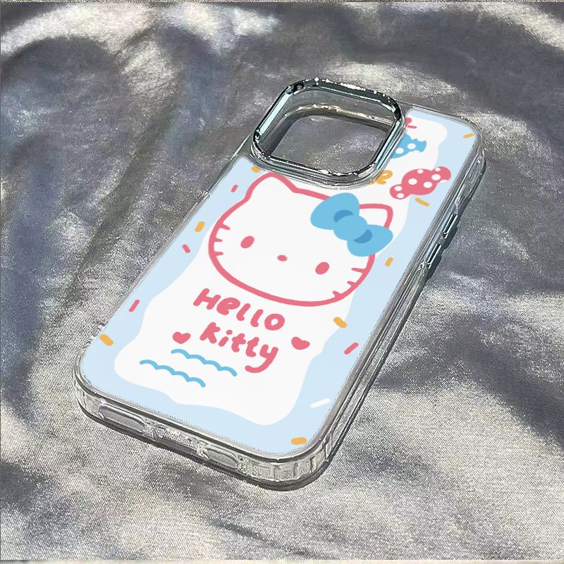 ✅Ốp Điện Thoại Mềm Chống Sốc In Hình Hello Kitty Cho Iphone 14pro8max / Apple plus13ins Style 7 iPhone1211 OD1M