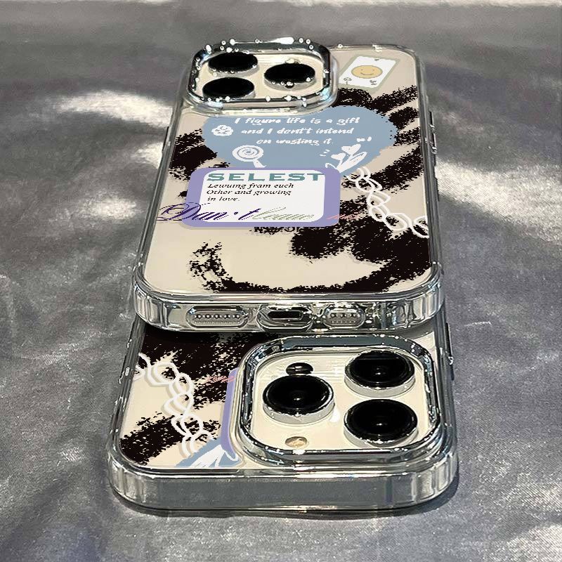 ✅Ốp Điện Thoại Mềm Chống Sốc Họa Tiết Graffiti Cho Iphone 7max 14Pro 128 1113 KHJ6